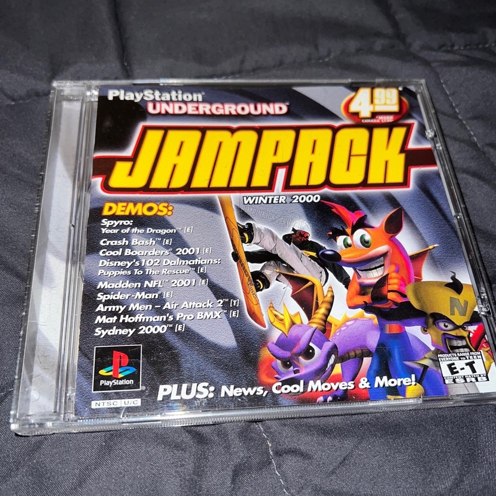 PlayStation underground jampack winter 2000